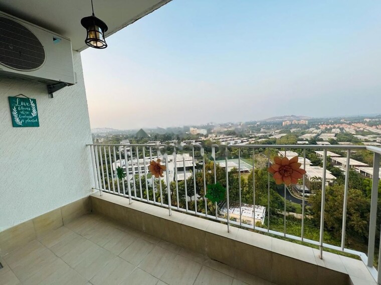 Balcony, godrej-aqua 3 Bedroom 1600 Sq.Ft. Apartment In International Airport Road Bangalore 10619870