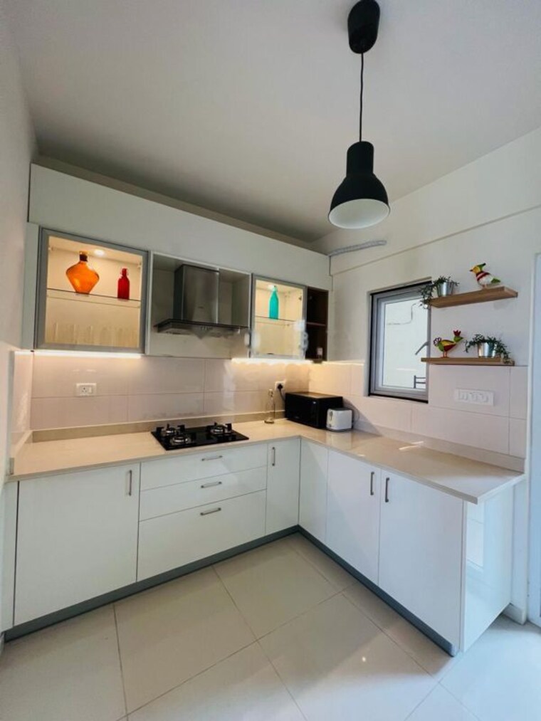 Kitchen, godrej-aqua 3 Bedroom 1600 Sq.Ft. Apartment In International Airport Road Bangalore 10619870
