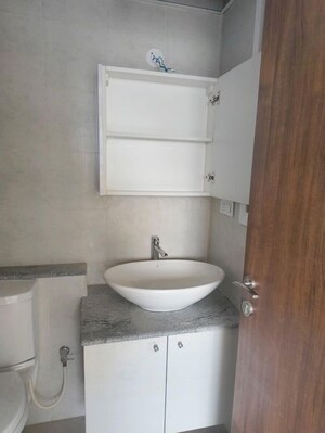 Bathroom in 4 BHK Apartment at L&T Raintree Boulevard, Hebbal – for Rent
