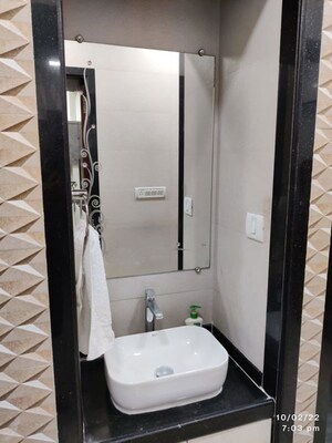 Bathroom in 2 BHK Apartment at The Wadhwa The Address, Ghatkopar West – for Rent