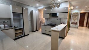 Kitchen in 3 BHK Builder Floor at BPTP Parkland Pride, Sector 77 – for Rent