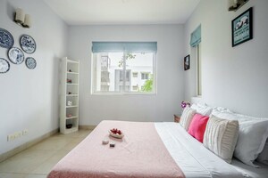 Bedroom in 2 BHK Apartment at Siolim – for Rent