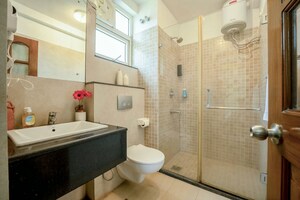Bathroom in 2 BHK Apartment at Siolim – for Rent