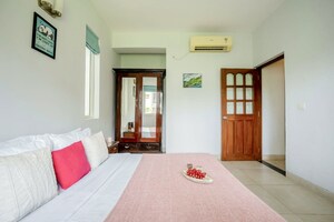 Bedroom in 2 BHK Apartment at Siolim – for Rent