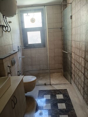 Bathroom in 6+ BHK Independent House at New Friends Colony – for Rent