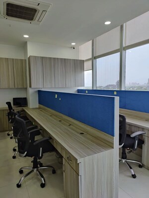 Team Area in  Office Space at Greenscape Cyber One, Vashi Sector 30a – for Rent