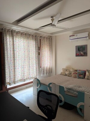 Bedroom in 2 BHK Builder Floor at Subhash Nagar – for Rent