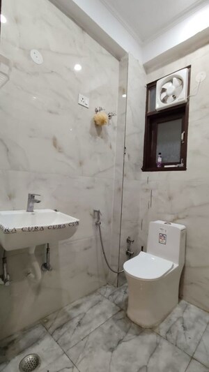 Bathroom in 2 BHK Apartment at Freedom Fighters Enclave – for Rent