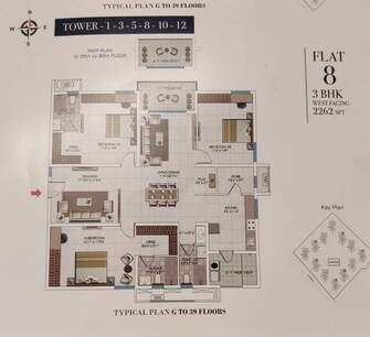 3 BHK + Prayer Room,Store Room Apartment For Sale in My Home Sayuk in Tellapur, Hyderabad