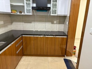 Kitchen in 3 BHK Apartment at Mantri Lithos, Thanisandra – for Rent