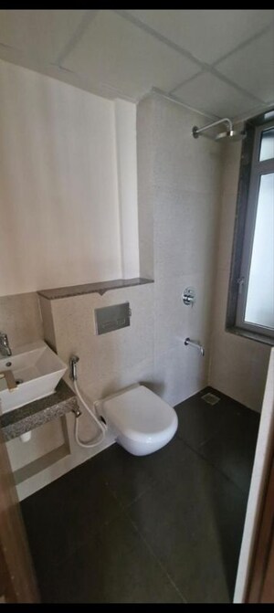 Bathroom in 2 BHK Apartment at Piramal Vaikunth, Balkum Pada – for Rent