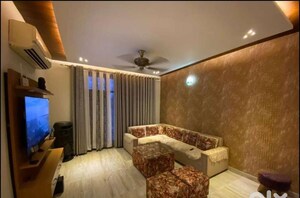 Living Room in 3 BHK Builder Floor at Kharar Landran Road – for Sale
