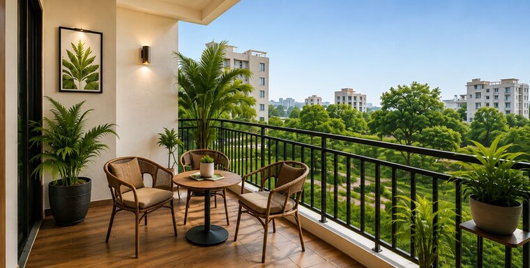 Balcony, kizhakkambalam 4 Bedroom 2300 Sq.Ft. Villa In Kizhakkambalam Kochi 10620000