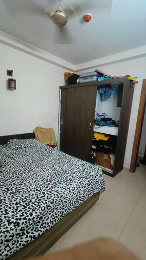 Bedroom in 3 BHK Apartment at Bhartiya Nikoo Homes, Thanisandra Main Road – for Rent