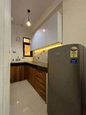 Kitchen in 1 BHK Builder Floor at Saket – for Rent