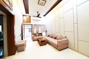 Living Room in 4 BHK Independent House at Ghatlodia – for Sale