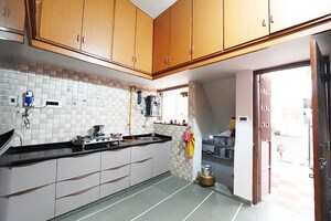 Kitchen in 4 BHK Independent House at Ghatlodia – for Sale