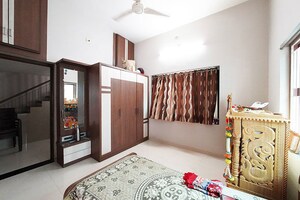 Bedroom in 4 BHK Independent House at Ghatlodia – for Sale