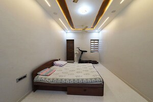 Bedroom in 4 BHK Independent House at Ghatlodia – for Sale