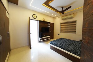 Bedroom in 4 BHK Independent House at Ghatlodia – for Sale