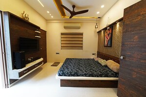 Bedroom in 4 BHK Independent House at Ghatlodia – for Sale