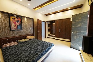 Bedroom in 4 BHK Independent House at Ghatlodia – for Sale
