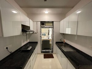 Kitchen in 2 BHK Apartment at Rustomjee Azziano Wing D, Thane West – for Rent