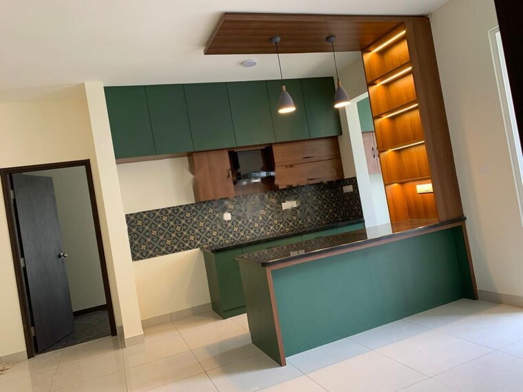 Kitchen, puravankara-purva-zenium 3 Bedroom 1500 Sq.Ft. Apartment In Hosahalli Bangalore 10620064