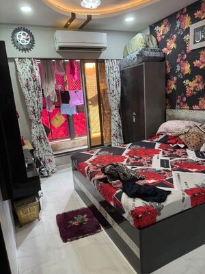 Bedroom in 2 BHK Apartment at Nirban Bismillah Heights, Nagpada – for Sale