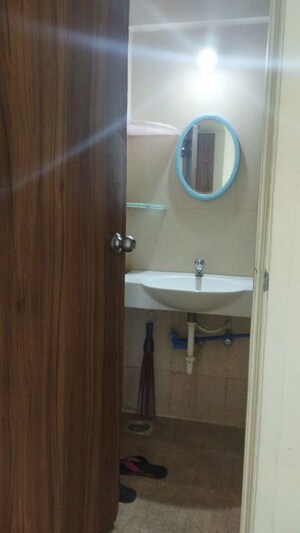 Bathroom in 2 BHK Apartment at Megapolis Sparklet, Hinjewadi – for Rent