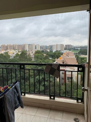 Balcony in 3 BHK Apartment at GM Global Techies Town, Electronic City Phase I – for Rent