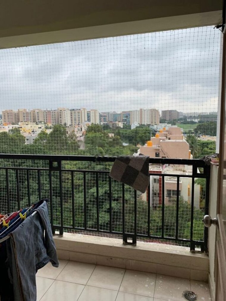 Balcony, gm-global-techies-town 3 Bedroom 1400 Sq.Ft. Apartment In Electronic City Phase I Bangalore 10620090