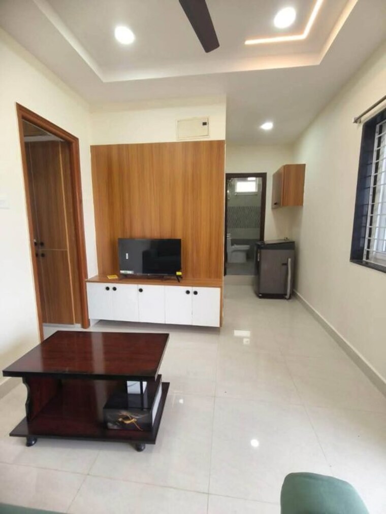 Living Room, sai-residency-gachibowli 1 Bedroom 800 Sq.Ft. Apartment In Gachibowli Hyderabad 10620093