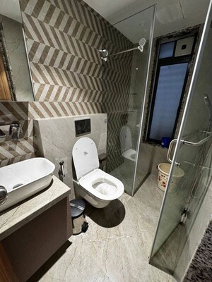 Bathroom in 3 BHK Apartment at Jrle The Amazing, Khar West – for Rent