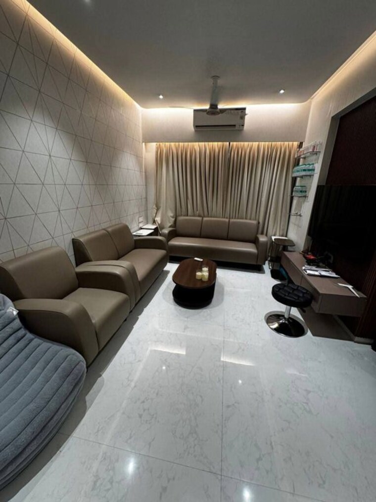 Living Room, jrle-the-amazing 3 Bedroom 1250 Sq.Ft. Apartment In Khar West Mumbai 10620141