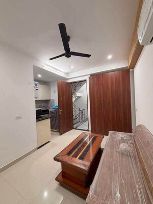 Kitchen in 1 BHK Builder Floor at Saket – for Rent