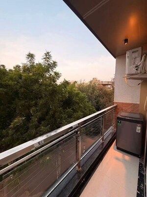 Balcony in 1 BHK Builder Floor at Saket – for Rent