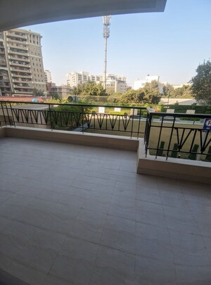 Balcony in 4 BHK Apartment at Eros Edenwood Towers, Lakkarpur – for Rent