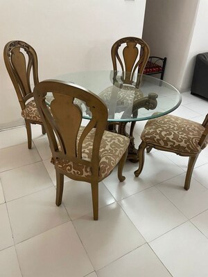 Living Room in 3 BHK Apartment at Ganga Hamlet, Viman Nagar – for Rent