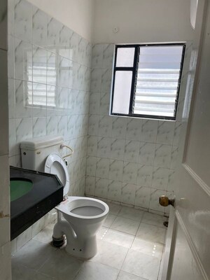 Bathroom in 3 BHK Apartment at Ganga Hamlet, Viman Nagar – for Rent