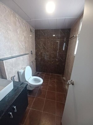Bathroom in 3 BHK Apartment at Prestige Jindal City, Bagalakunte – for Rent