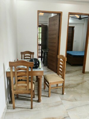 Staircase in 3 BHK Builder Floor at Aman Vihar – for Rent