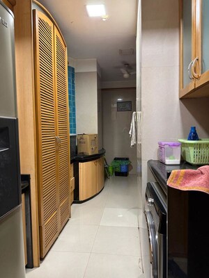 Kitchen in 2 BHK Apartment at Marine Drive – for Sale