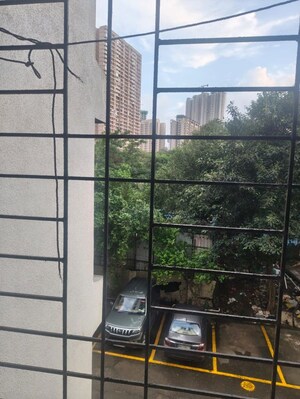 Balcony in 2 BHK Apartment at Pushpanjali Heights, Owale – for Rent