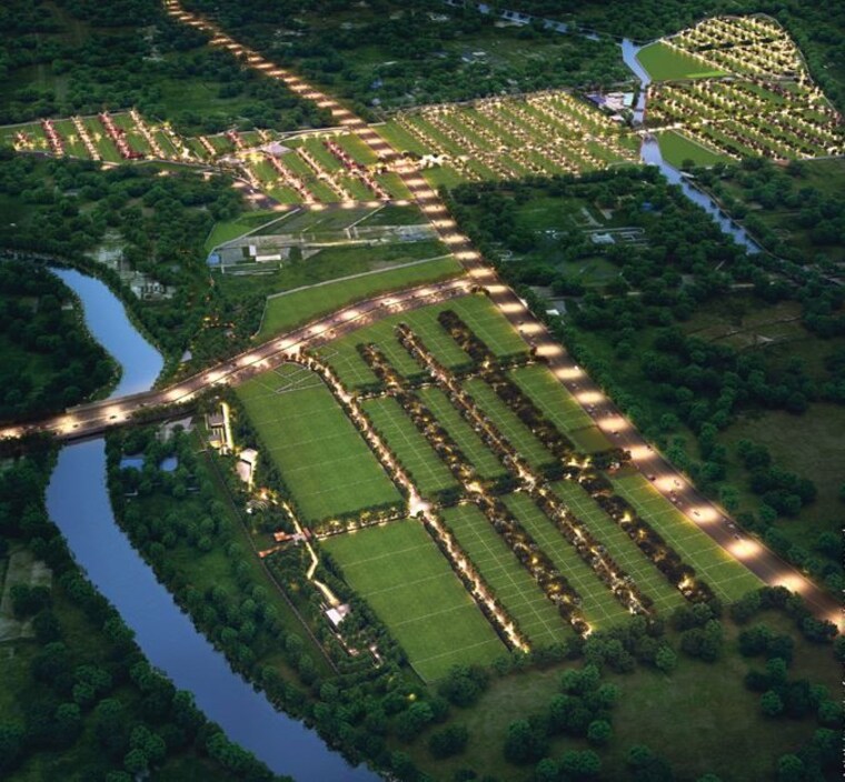 Garden, godrej-rivershore-estate  1500 Sq.Ft. Plot In Sumthana Nagpur 10620266