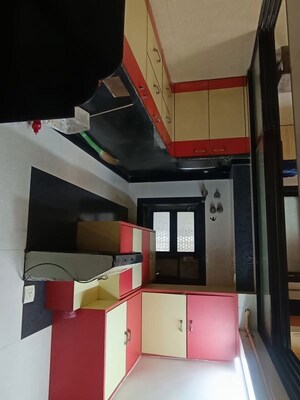 Kitchen in 2 BHK Apartment at Dombivli East – for Rent