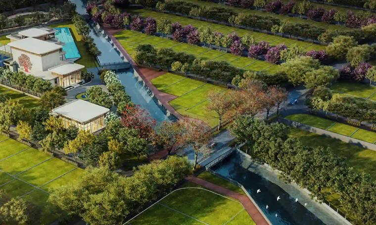 Exterior View, godrej-rivershore-estate  2500 Sq.Ft. Plot In Sumthana Nagpur 10620312