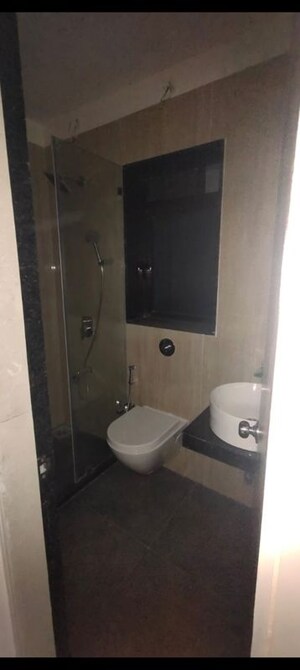 Bathroom in 2 BHK Apartment at Shantivan CHS Malad, Malad East – for Rent