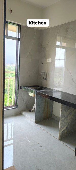Bathroom in 2 BHK Apartment at Fam CHS, Kopar Khairane – for Rent