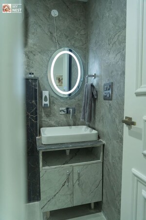 Bathroom in 2 BHK Apartment at SRG Marbella Grand, Central Mohali – for Sale